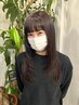 『carecolor』カット＋ケアカラー＋トリートメント￥13000