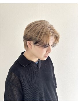 ゴットフロー(GOTTO FLOW) 色気センター分け×エンドカラー【脱・量産型マッシュ】