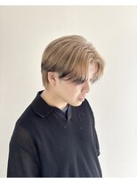 ゴットフロー(GOTTO FLOW) 色気センター分け×エンドカラー【脱・量産型マッシュ】