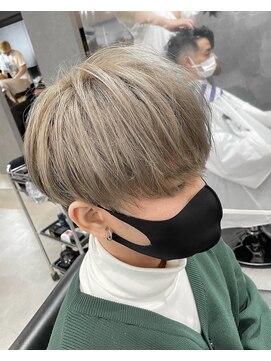 ボンド トウキョウ(BOND TOKYO) ホワイトベージュマッシュ #ブリーチ #ベージュ #マッシュ