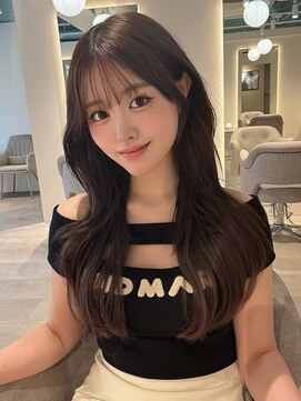 マインバイアフロートギンザ(MYNE by AFLOAT GINZA) 韓国ヘア/くびれミディ/後れ毛/顔まわり/レイヤーカット