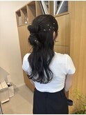 お呼ばれヘアセット