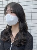 コテ巻き風パーマ/前髪パーマ/韓国パーマ/デジタルパーマ/パーマ