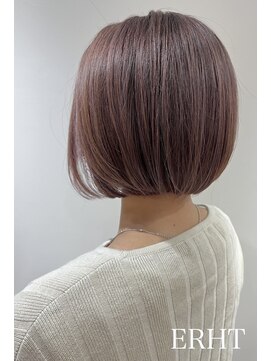 エルト 大通店(ERHT) 艶髪×透明感◎ナチュラル/ショートボブ【札幌/大通/ERHT】