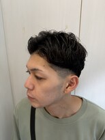 ヘアーアンドグルーミング ヨシザワインク(HAIR&GROOMING YOSHIZAWA Inc.)&nbsp;メンズ爽やかアップバングショート理容室眉毛カット顔剃り清潔感