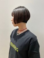 ガリカ 渋谷(Gallica)&nbsp;カジュアルなグラデーションボブ/耳かけボブ