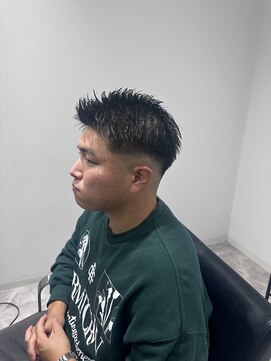 ジェントル(GENTLE) フェード短髪ヘア