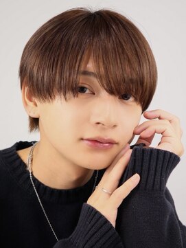 オーシャントーキョー 原宿(OCEAN TOKYO) ラウンドマッシュシースルーマッシュナチュラルブラウン