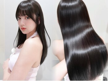 ループス(Roops)の写真/【髪質改善酸性ストレート】生まれつきのような柔らかな指通りが半永久に続く。理想のストレートへ♪