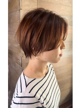 トレヘアー(tRe hair) ショート ボブ ウルフ 髪質改善 白髪ぼかし トリートメント