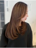 レイヤーカットハッシュカットバタフライカットブリーチ髪質改善