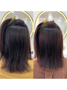 ルーム 郡山店(ROOM) ナチュラル*髪質改善縮毛矯正