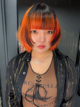 ヌル 神宮前店(Null) オーダーメイド/デザインカラー/ケアブリーチカラー/姫ウルフ