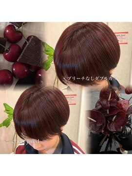 シュガー ヘアアンドネイル 仙台(SUGAR) チェリーレッド