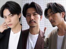 Men's salon anhelo名駅【メンズサロンアネロ】メンズカット/メンズパーマ/眉毛/MEN'Sの雰囲気（ON/OFFどちらもキマるメンズパーマ［名駅/メンズカット］）