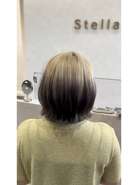 ステラ(Stella) コントラストが可愛いルーツカラー