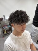 MEN'S HAIR/ブラック/スパイラルマッシュ/錦糸町