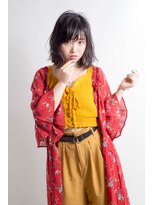 プラウド&nbsp;ゆる波ウェーブ&カールでつくる可愛いミディアムヘア