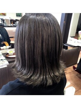 ヘアディレクション ビークス 上並榎店(HAIR DIRECTION BEECX) ダブルカラー(グレー)