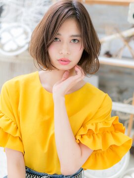 モッズヘア 越谷(mod's hair) *mod's越谷*くせ毛風カール*抜け感大人ボブa