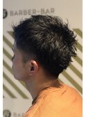大人のシンプルショート【BARBER-BAR】
