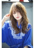 Chlom立川☆大人可愛い無造作べージュカラーTEL 0425125655