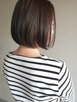 ブルー(BLUE) #BLUE ナチュラルボブ