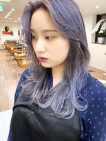 ノラキチジョウジ(NORA KICHIJOJI)&nbsp;#ウルフカット#ネビージュ#ブルーアッシュ