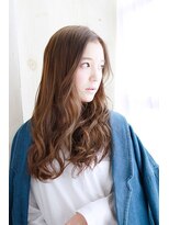 プティルカ(PutiLuca D.C.)&nbsp;透け感ベージュのミックスカール