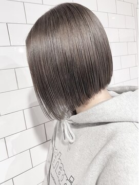 ブルー(BLUE) 《Blue》#ラベンダーベージュ#ケアブリーチ#透明感