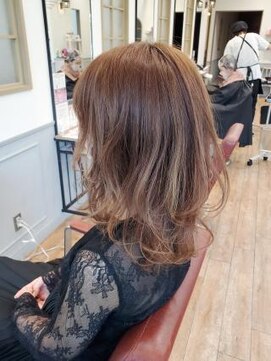 グランシュ 青葉台店(GranCieux) セミロングレイヤー☆