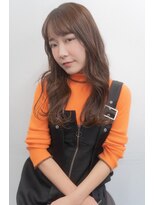 シア(sia) ナチュラルベージュ／シースルーバング／韓国ヘア