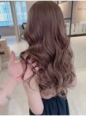 R36_ミルクティーショコラベージュ ブリーチ1回~