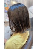 30代/40代/50代/60代/切りっぱなしでないボブ