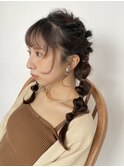〔mist〕ヘアアレンジ/ぽこぽこアレンジ/ツインテール/金沢文庫