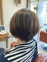 ヘアー クラージュ(hair courage) 福山市クラージュエアリーショートボブ