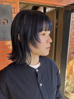 ボスコ 下北沢店(bosco) ブリーチブルーブラック ≪saya≫