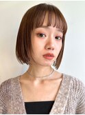 ショートカットショートボブハンサムショートグレージュカラー