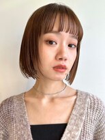 ノイカーム(noi Calm) ショートカットショートボブハンサムショートグレージュカラー