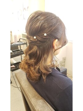 レディスペヘアー(redispe hair) ハーフアップ【名古屋駅・名駅・名古屋駅西口・名駅西口】