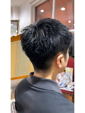 ヘア ヴァーゴ(Hair vago) 簡単セット！ツーブロショートヘア