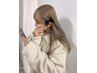 【ブリーチで憧れの髪色に♪】《女性限定》ブリーチカラー＋カット ￥17,600
