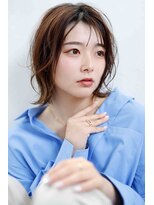 ヘアーアンドメイク エイダ(hair&make eida)&nbsp;ホワイトグレージュ/ デジタルパーマ【 神保町/ 竹橋】