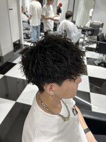 オーシャントーキョー(OCEAN TOKYO) メンズパーマツイスパ波巻きスパイラルマッシュセンターパート