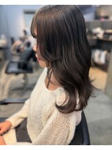 ヘアアンドスパ リコ(Hair&Spa Rico By LikkleMore) 韓国レイヤーブリーチなしグレージュ