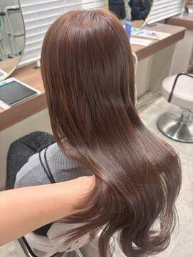 ボタン ハカタ(VOTAN hakata) 【votan yui】マロンブラウン×ツヤ髪