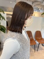 マルフェ 天王寺(marfe) 大人ブラウン 艶髪 チョコレートブラウン透明感カラー髪質改善