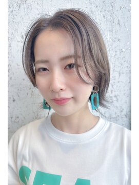 チャンドット(chan.) ≪chan.≫ミルクティーベージュ外ハネボブ