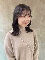 トップヘアーテラス(TOPHAIR TERRACE) 顔周りレイヤー×艶黒髪
