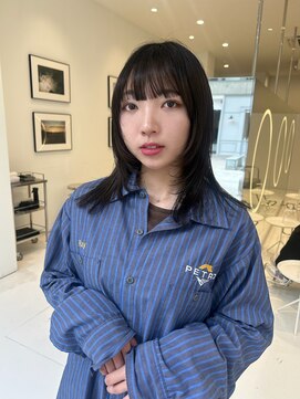 ハイブ 金沢(Hive) レイヤーカット10代20代おすすめスタイルミディアムレイヤー